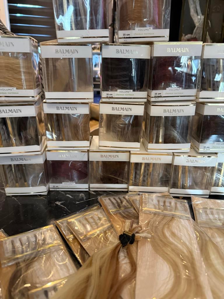Balmain Hair volume systeem couture Extensions, Ophalen of Verzenden, Nieuw, Pruik of Haarverlenging