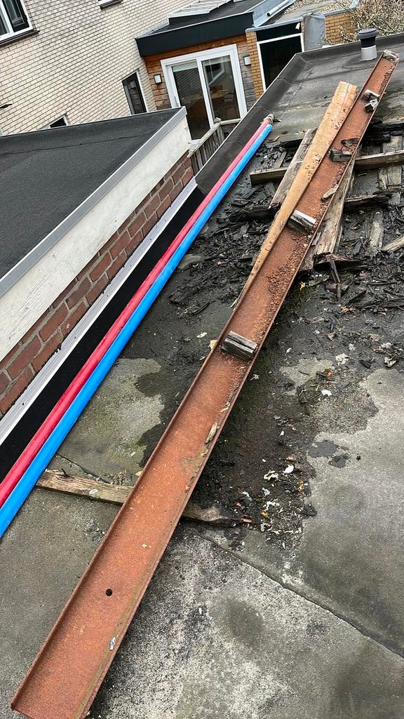 Te koop H balk, Doe-het-zelf en Verbouw, Metalen, Ophalen of Verzenden, Zo goed als nieuw