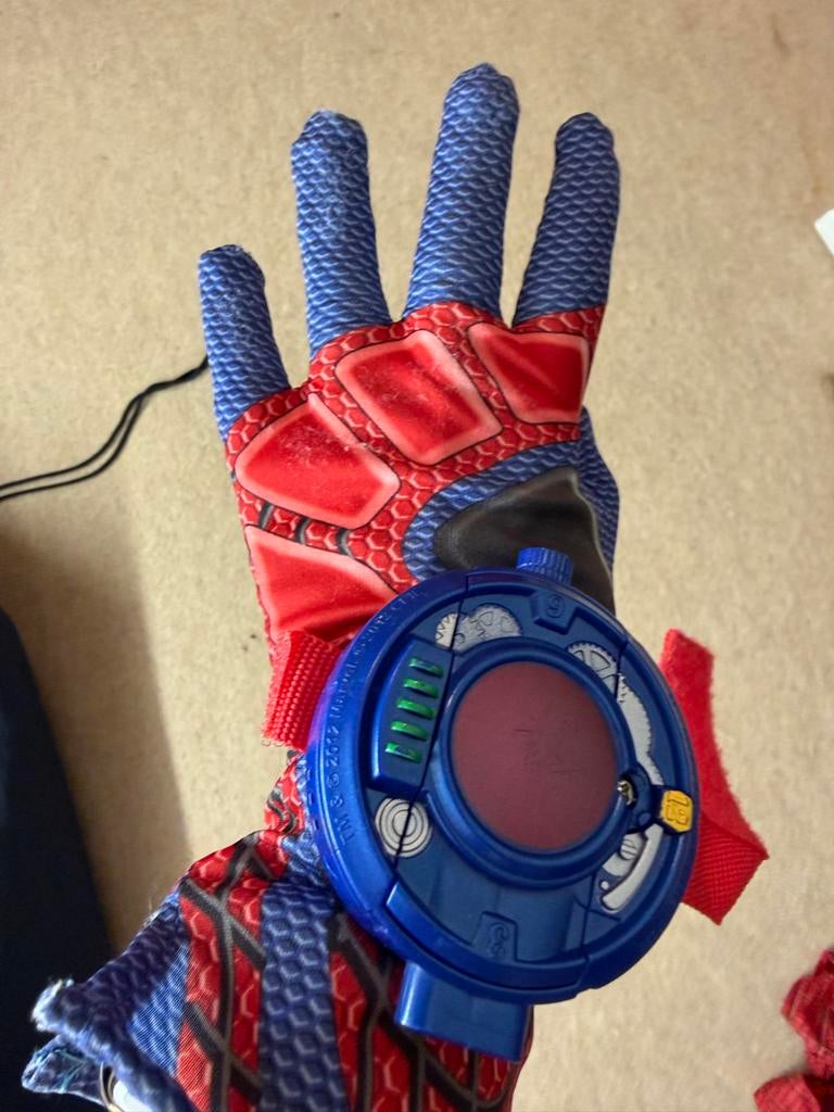 Spiderman Handschoen  Speelgoed, Ophalen of Verzenden, Zo goed als nieuw, Jongen