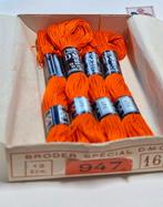 DMC broder 16, oranje 947, Hobby en Vrije tijd, Borduren en Borduurmachines, Mulhouse, France, Nieuw, Ophalen of Verzenden, Borduurgaren of Zijde