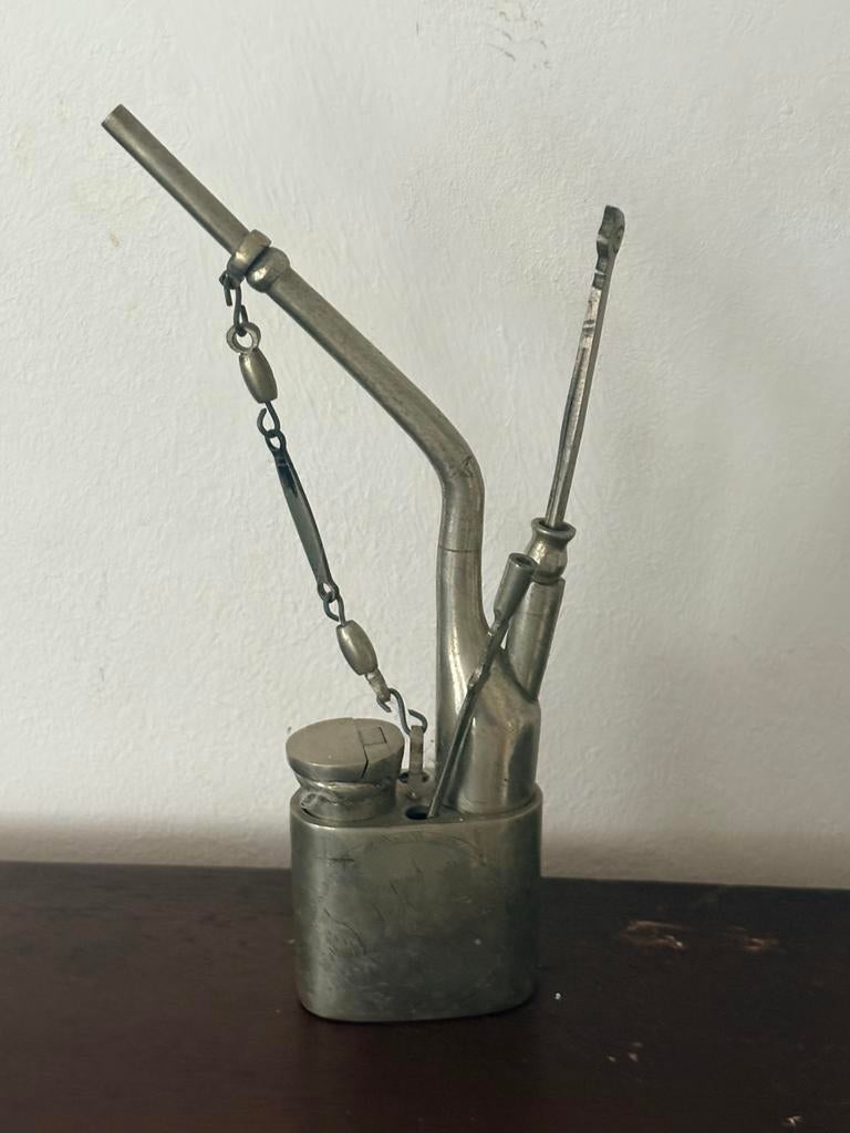 Antiek Chinese waterpijp, vaak aangeduid als een opiumpijp, Ophalen of Verzenden, Zo goed als nieuw, (Water)pijp