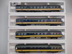 4 Roco personen rijtuigen NS plan W, Gelijkstroom of Wisselstroom, Wagon, Ophalen of Verzenden, Märklin