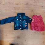 Spijkerjasje en bodywarmer maat 74, Ophalen of Verzenden, Meisje, Jasje