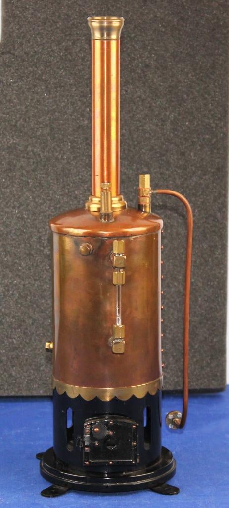 Real steam zware staande stoomketel., Antiek en Kunst, Antiek | Speelgoed, Ophalen of Verzenden