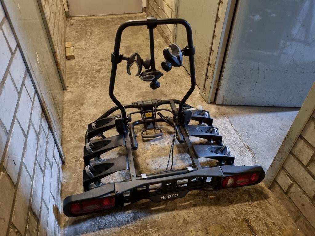 Fietsendrager hapro atlas 3 premium trekhaak, Ophalen