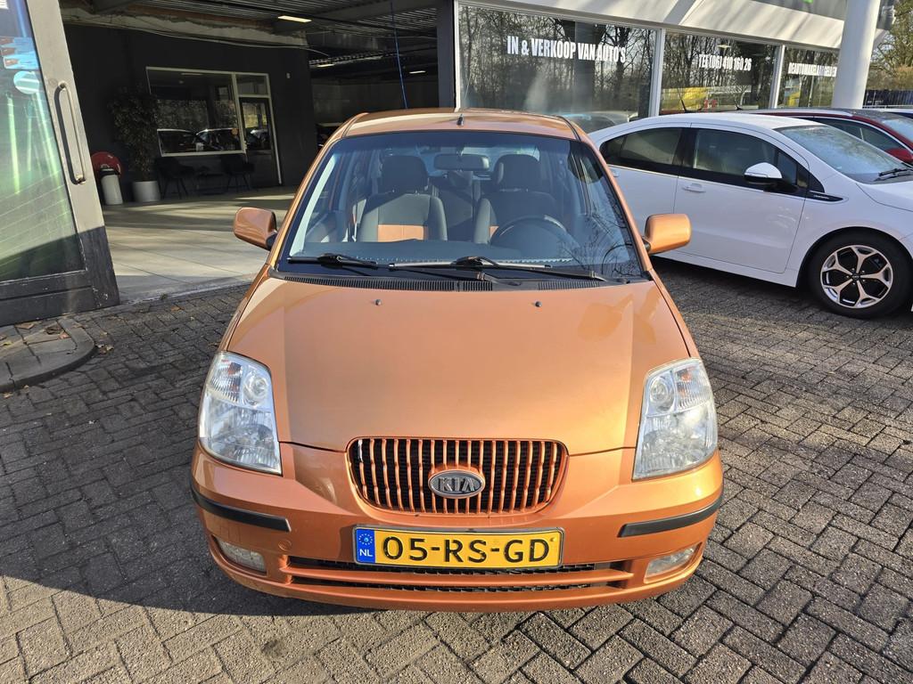 Kia Picanto 1.1 EX | AUTOMAAT | 12MND GARANTIE | AIRCO | NIE, Auto's, Kia, Stof, Gebruikt, Origineel Nederlands, Metallic lak
