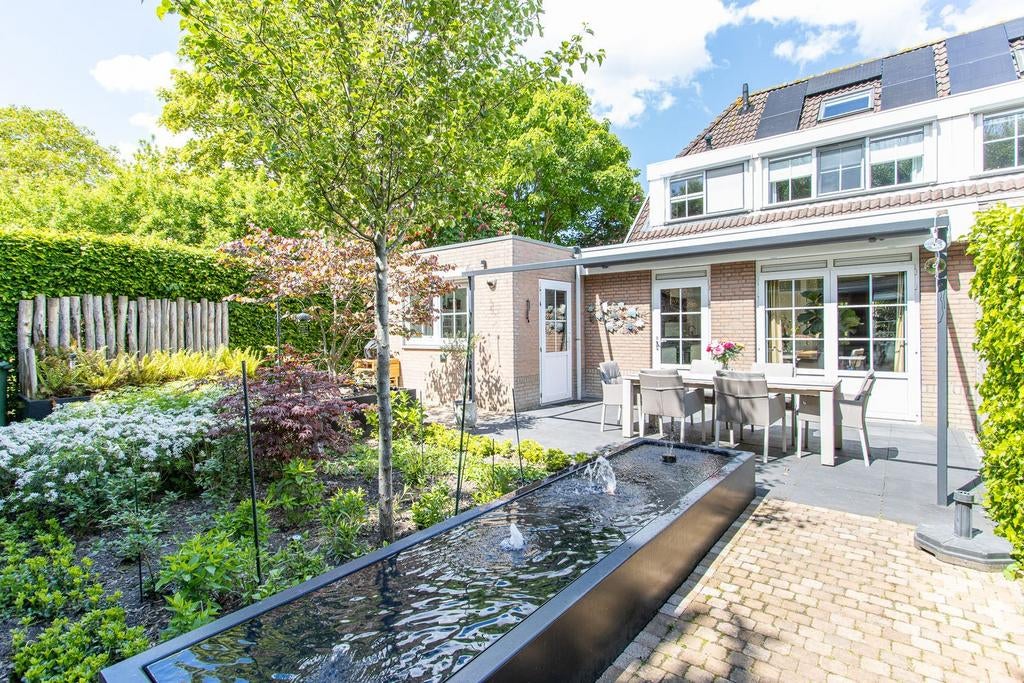 Enjoywater watertafel met fonteintjes en Inlite verlichting, Tuin en Terras, Waterpartijen en Fonteinen, Ophalen, Gebruikt, Aluminium