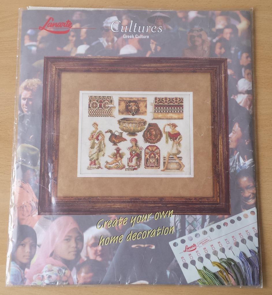 Greek Culture / Griekse Cultuur Pakket - Lanarte, Ophalen of Verzenden, Zo goed als nieuw, Handborduren, Nvt