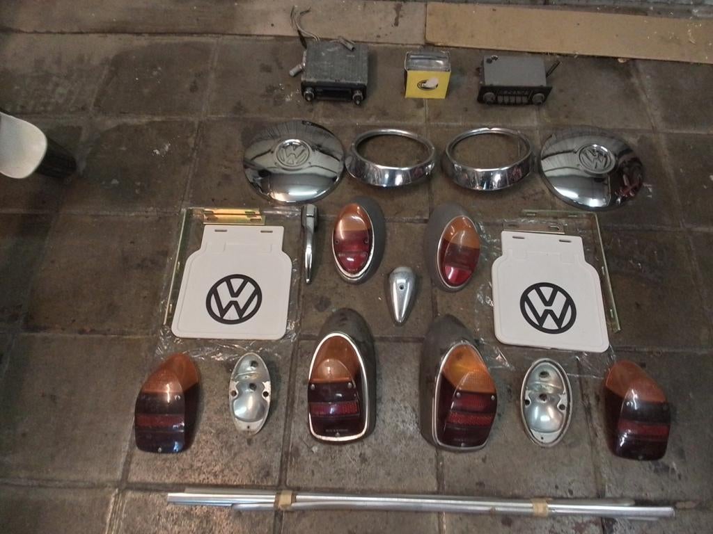 Volswagen Kever onderdelen, Ophalen