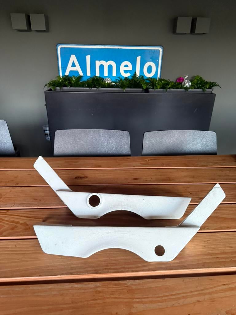 Nette wit gespoten witte citta kapoen, Ophalen of Verzenden, Kap