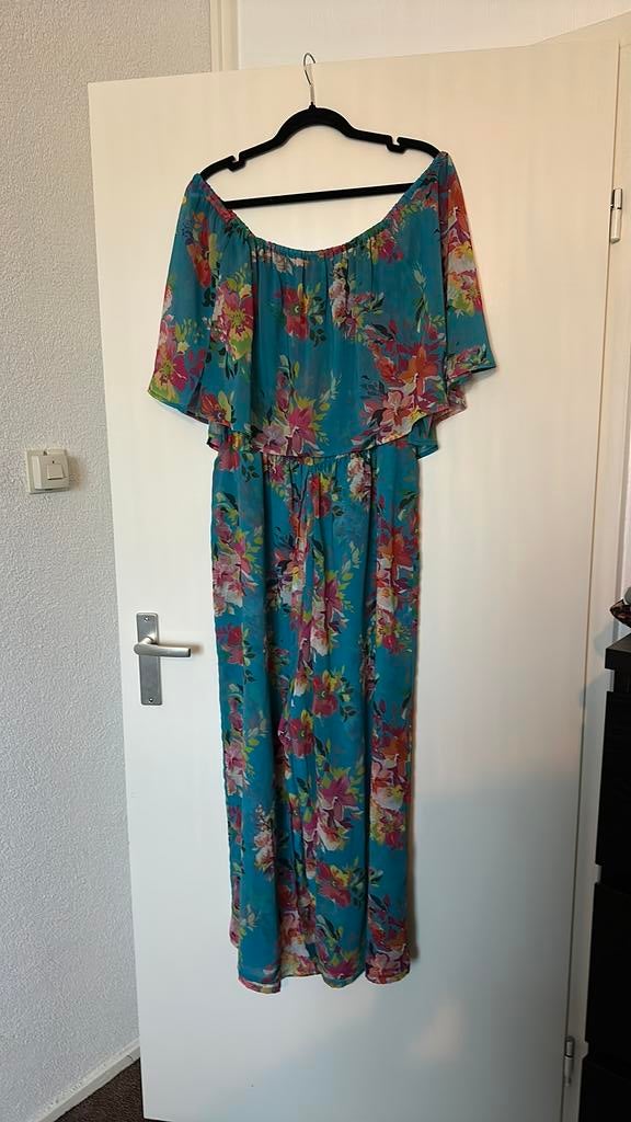 Prachtige jumpsuit MAT maat S, Kleding | Dames, Grote Maten, Ophalen of Verzenden, Zo goed als nieuw, Zwart, Broek of Spijkerbroek