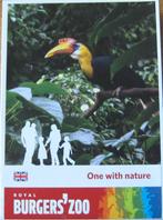 plattegrond van Burgers' Zoo - Engelstalig - nieuw, Ophalen of Verzenden, Nieuw, Folder