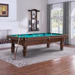 Pooltafel Lexor Majestic Dark Oak 8ft, Ophalen of Verzenden, Nieuw, Pooltafel