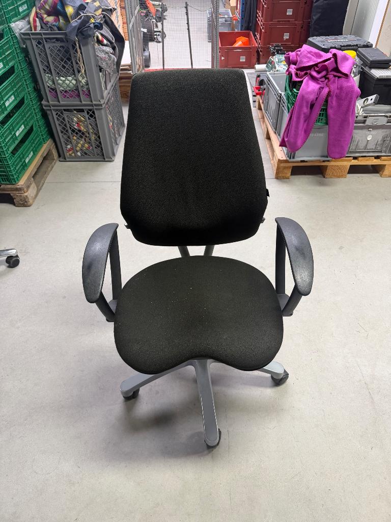 Bureaustoel, Ophalen, Gebruikt, Zwart, Bureaustoel