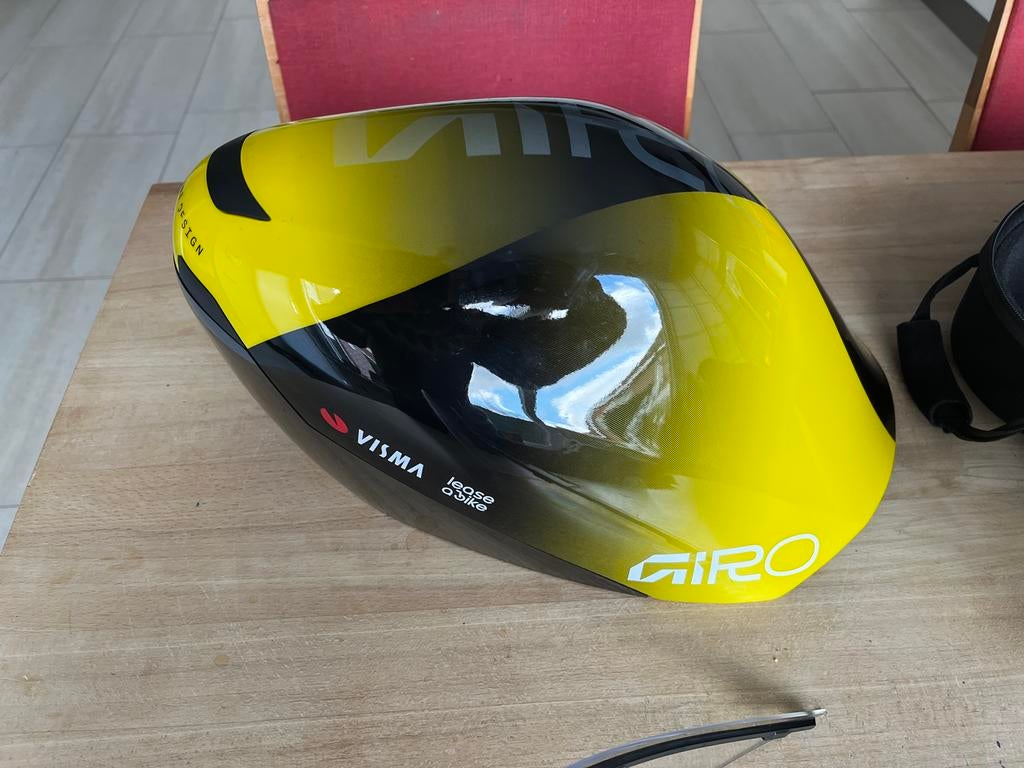 Giro Aerohead 2 tijdrithelm (M), Fietsen en Brommers, Ophalen of Verzenden, Zo goed als nieuw, Overige maten, Heer