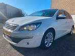 Peugeot 308 2.0 E-hdi 110KW SW AUT 2014 Wit  EURO 6, Auto's, Euro 6, 4 cilinders, Wit, Origineel Nederlands
