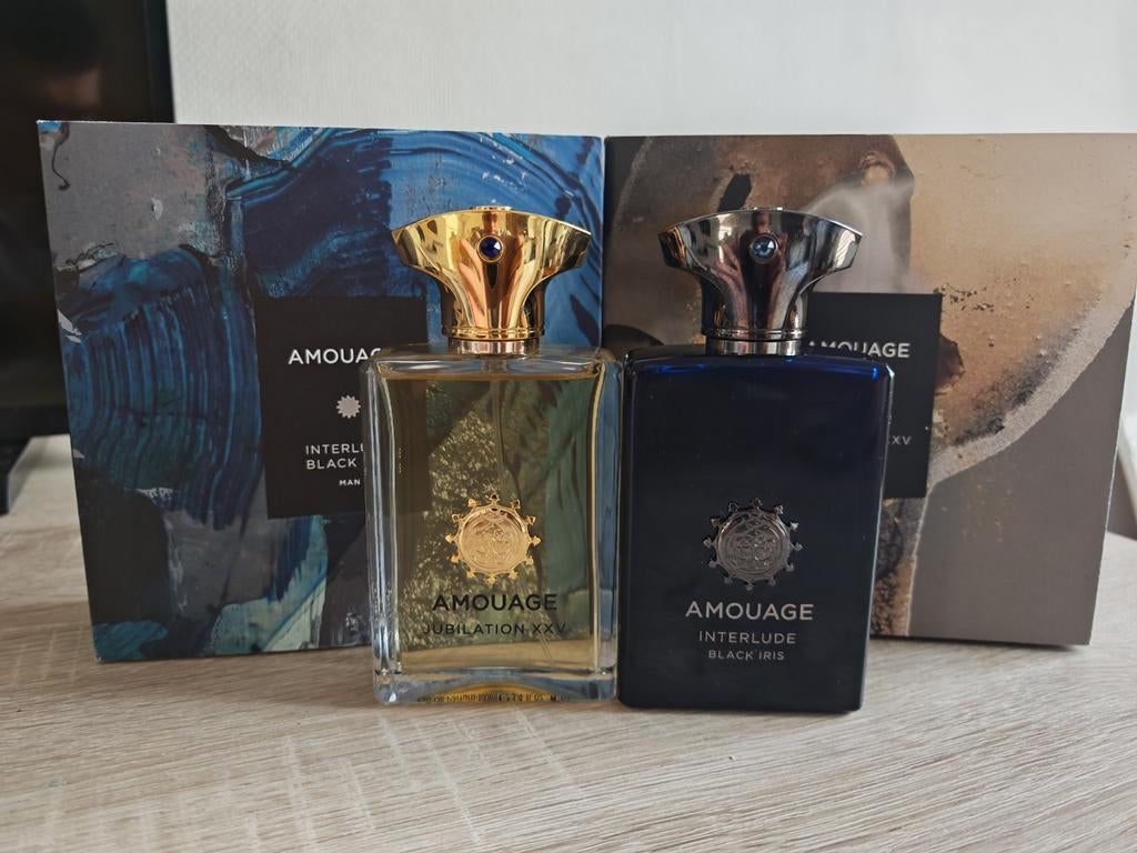 Prachtige Amouage Set: Jubilation XXV & Interlude Black Iris, Ophalen