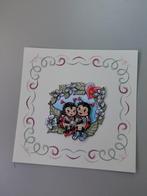Opleg kaart - borduur - inclusief 3d plaatje - 37, Ophalen of Verzenden, Nieuw, Overige thema's, Overige typen