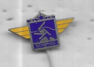 EMAILE SCHIPHOL SPELD, Verzamelen, Speldjes, Pins en Buttons, Ophalen of Verzenden, Gebruikt, Merk, Speldje of Pin