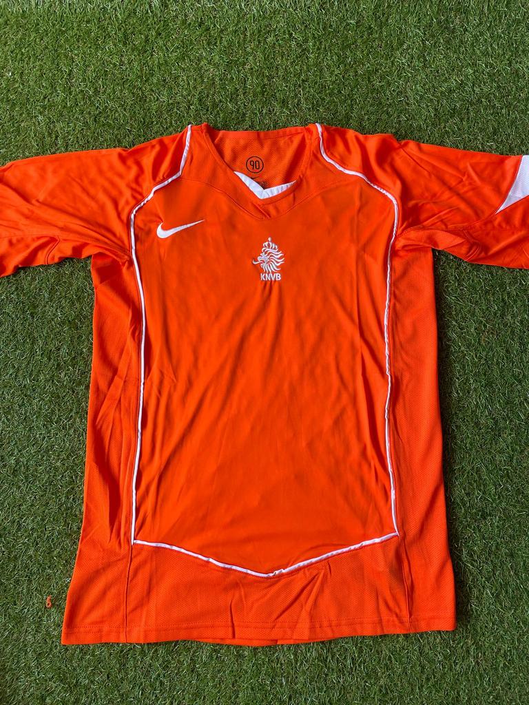 Nederland retro thuisshirt, Maat M, Ophalen of Verzenden, Nieuw, Shirt