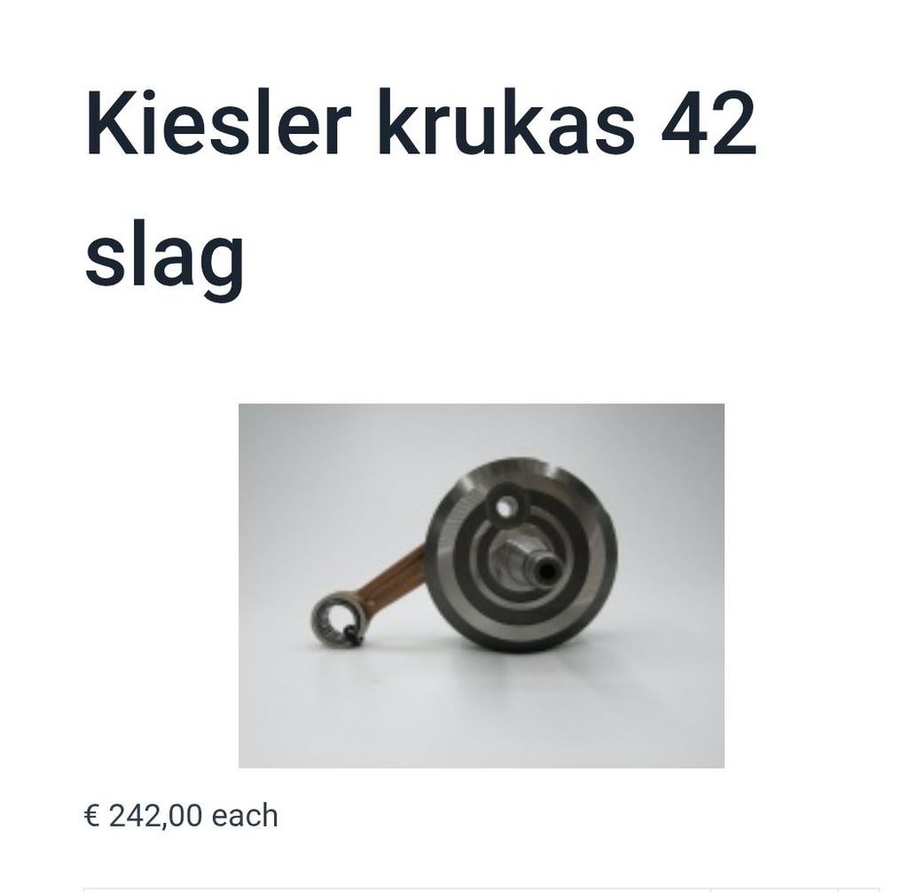 Te koop kreidler krukas, Ophalen of Verzenden, Zo goed als nieuw, Blok