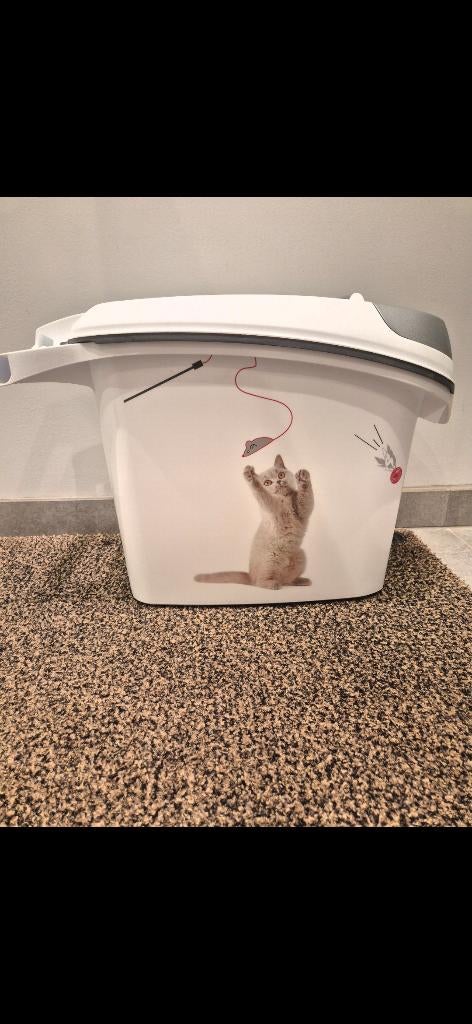 Curver petfood container 6kg/15liter NIEUWSTAAT, Dieren en Toebehoren, Dierenvoeding, Ophalen, Kat