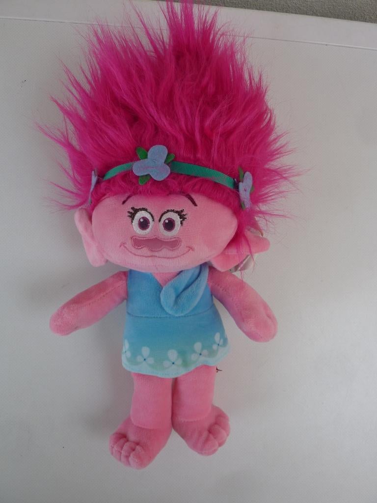 Trolls Poppy knuffel. 35cm., Gebruikt, Overige typen, Ophalen of Verzenden, Middelgroot (20 tot 80 cm)