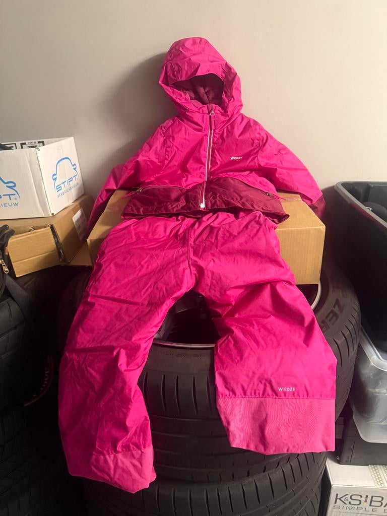 Skijas en broek voor meisje 5-6 jaar (maat 104-114), Kleding | Dames, Wintersportkleding, Ophalen of Verzenden, Zo goed als nieuw