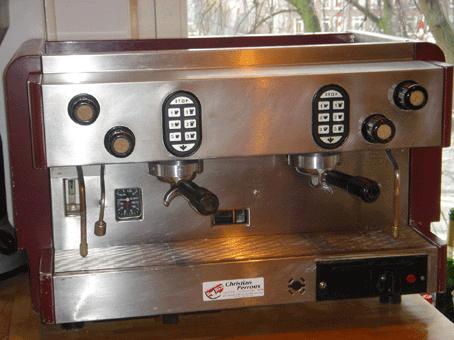 Faema Express S87 Twee Groeps Koffiemachine - TLC Nodig, Witgoed en Apparatuur, Koffiezetapparaten, Gebruikt, Koffiebonen, Koffiemachine