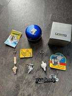 Michelin spullen. Bibendum, stickers, doosje en dieptemeter., Ophalen of Verzenden, Gebruikt, Gebruiksvoorwerp