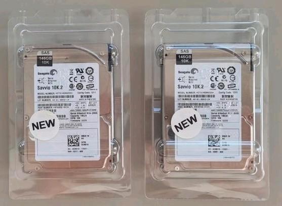 10x Seagate Savvio 10K.2 146GB SAS Harddisks (2 nieuw), Computers en Software, Harde schijven, Nieuw, Server, Intern, HDD, SAS