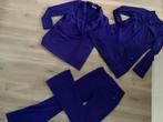 3 delig travelstof pak L Studio Anneloes en LaDress, Ophalen of Verzenden, Zo goed als nieuw, Blauw, Jasje