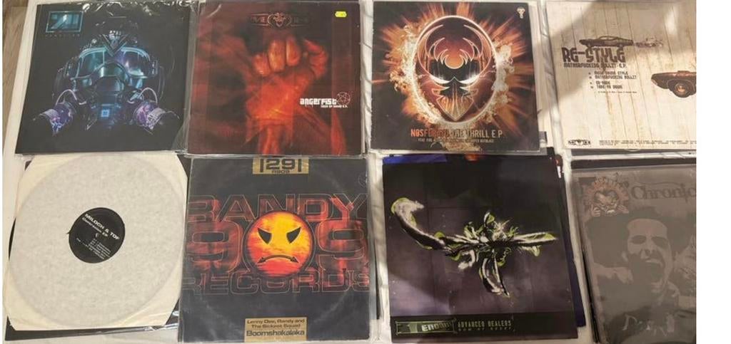 Vinyl hardcote gabber millenium, Ophalen of Verzenden, Zo goed als nieuw, 12 inch