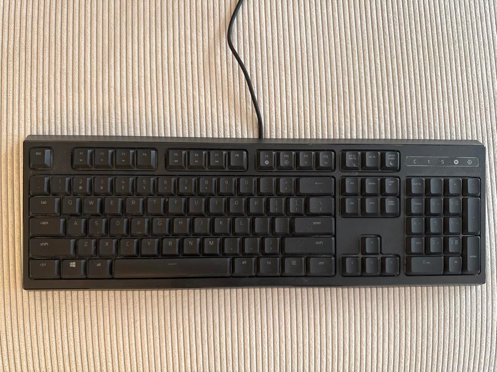 Razer Toetsenbord & Muis Set, Computers en Software, Toetsenborden, Gebruikt, Qwerty, Bedraad, Toetsenbord en muis-set, Ophalen