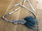 Roaring 20’s, flapper girl, Great Gatsby hoofdband, Maat 38/40 (M), Ophalen of Verzenden, Zo goed als nieuw, Accessoires