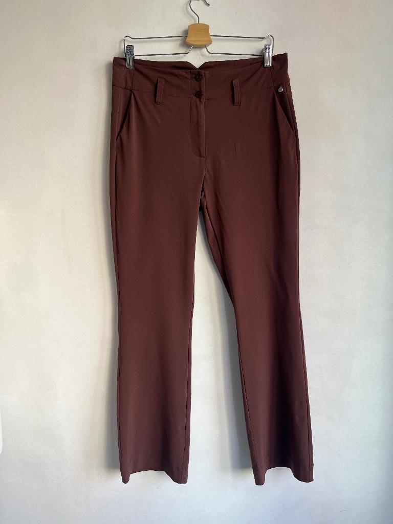 daelin broek bruin maat L, Bruin, Verzenden, Maat 42/44 (L), Zo goed als nieuw