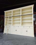Grote boekenkast | 300cm brede Bibliotheekkast |  #2694, Niet ingevuld, Gebruikt, Met deur(en), 200 cm of meer