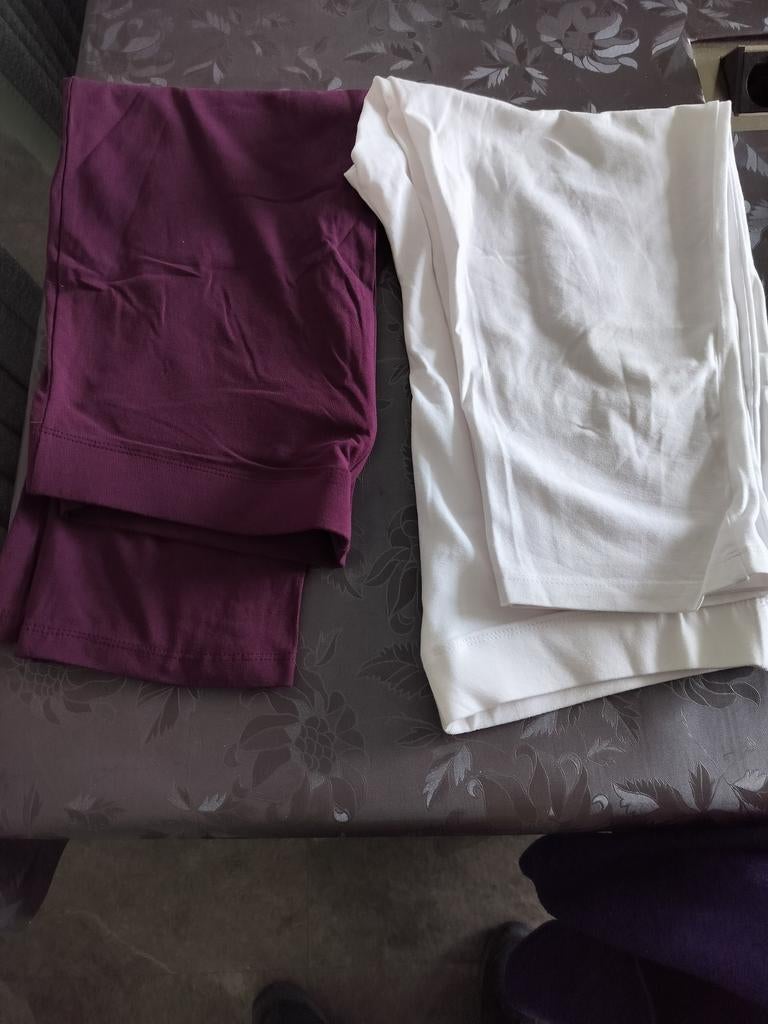 Nieuwe Bon Prix 3/4 legging - te groot gekocht, Legging, Paars, Nieuw, Ophalen of Verzenden