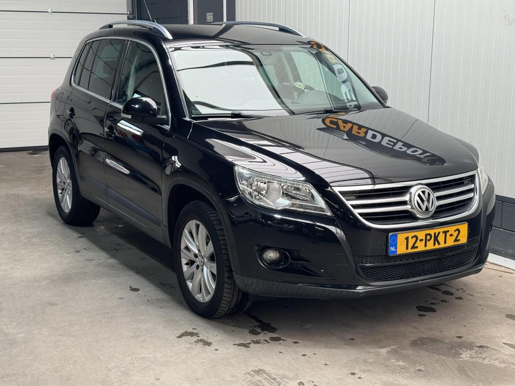 Volkswagen Tiguan 1.4 TSI Sport&Style, Auto's, Voorwielaandrijving, Euro 5, Zwart, 4 cilinders