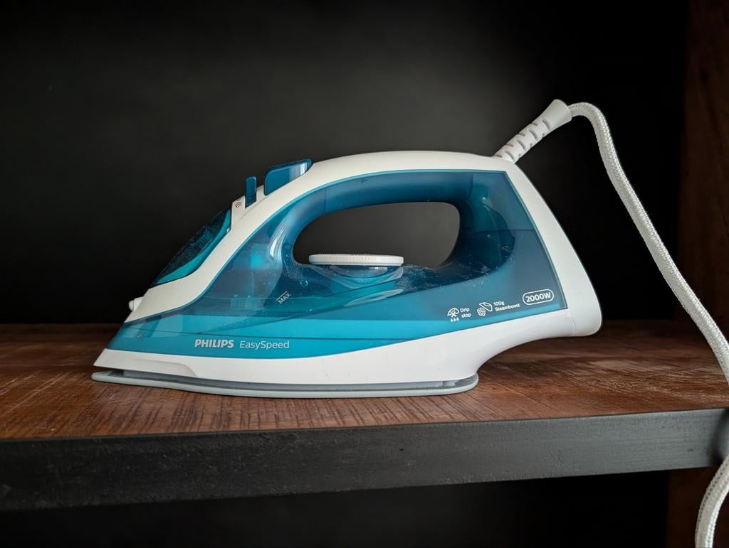 Zo goed als nieuwe Philips EasySpeed Strijkijzer, Witgoed en Apparatuur, Strijkijzers en Strijkplanken, Ophalen, Zo goed als nieuw