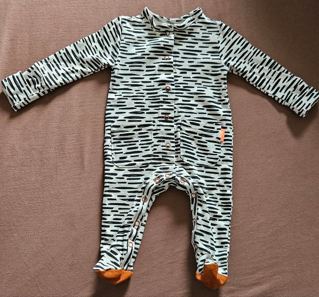 Hema bamboo meegroei boxpakje dierenprint, maat 50, Jongetje of Meisje, Ophalen of Verzenden, Zo goed als nieuw, Hema