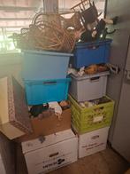 Partij rommelmarkt. Poppen,knuffels, etc, Ophalen, Gebruikt