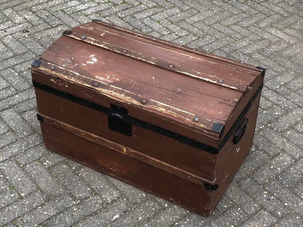 Dekenkist  boekenkist voor decoratie 40x70x41cm, Antiek en Kunst, Curiosa en Brocante, Ophalen