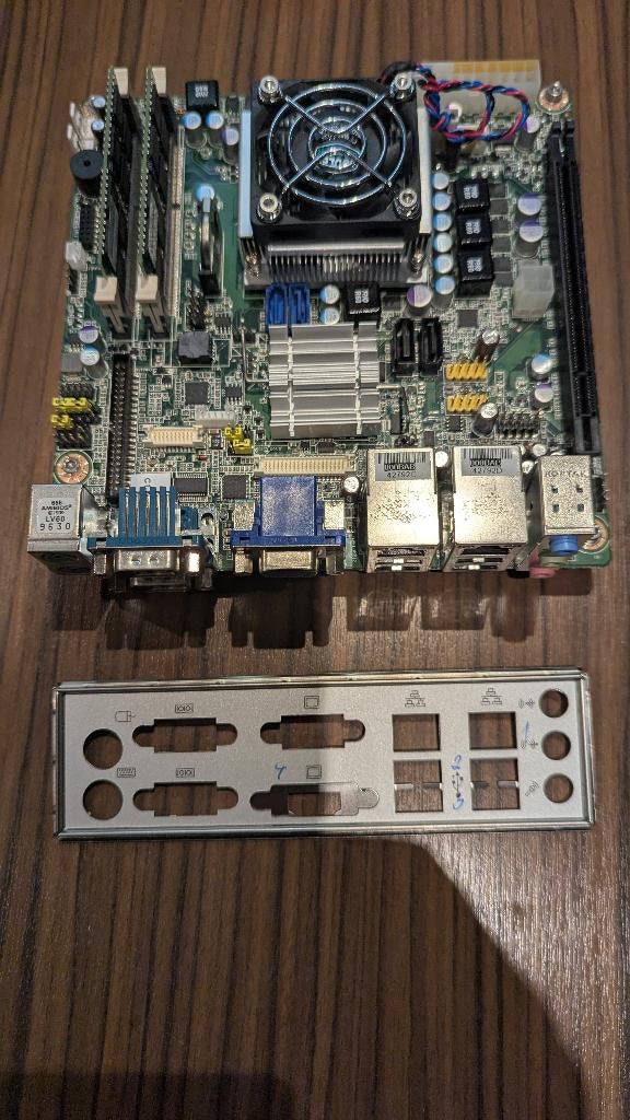 Mini ITX Mainboard Intel i7-2710, Gebruikt, DDR3, Ophalen of Verzenden, Mini-ITX