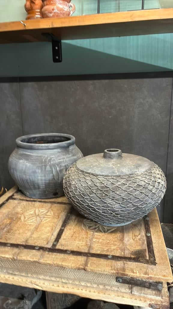 Set potten sobere stijl, Ophalen, Zo goed als nieuw