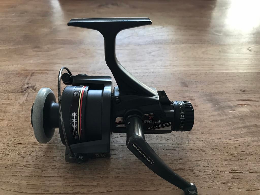 shakespeare sigma zie foto’s en omschrijving, Watersport en Boten, Hengelsport | Algemeen, Ophalen of Verzenden, Zo goed als nieuw