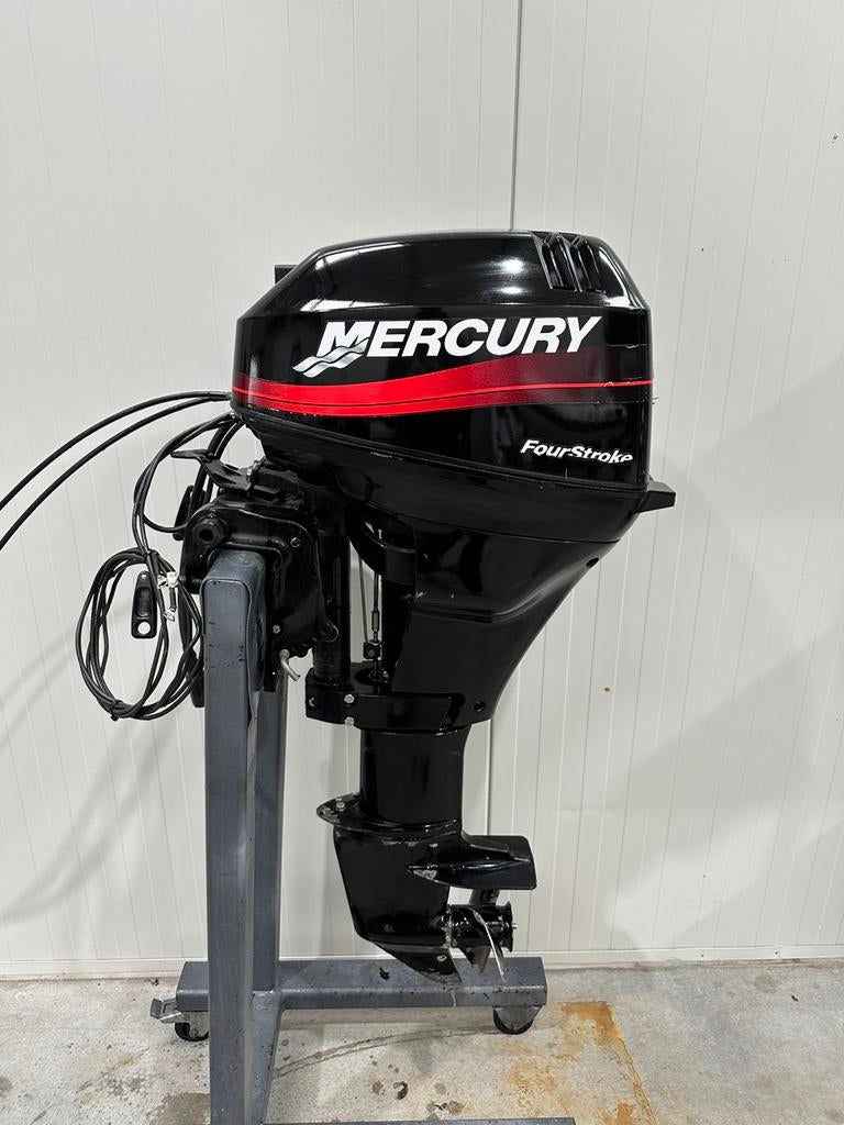 Mercury 9.9 pk 4 takt langstaart met elektrische start, Watersport en Boten, Buiten- en Binnenboordmotoren, Ophalen, Gebruikt