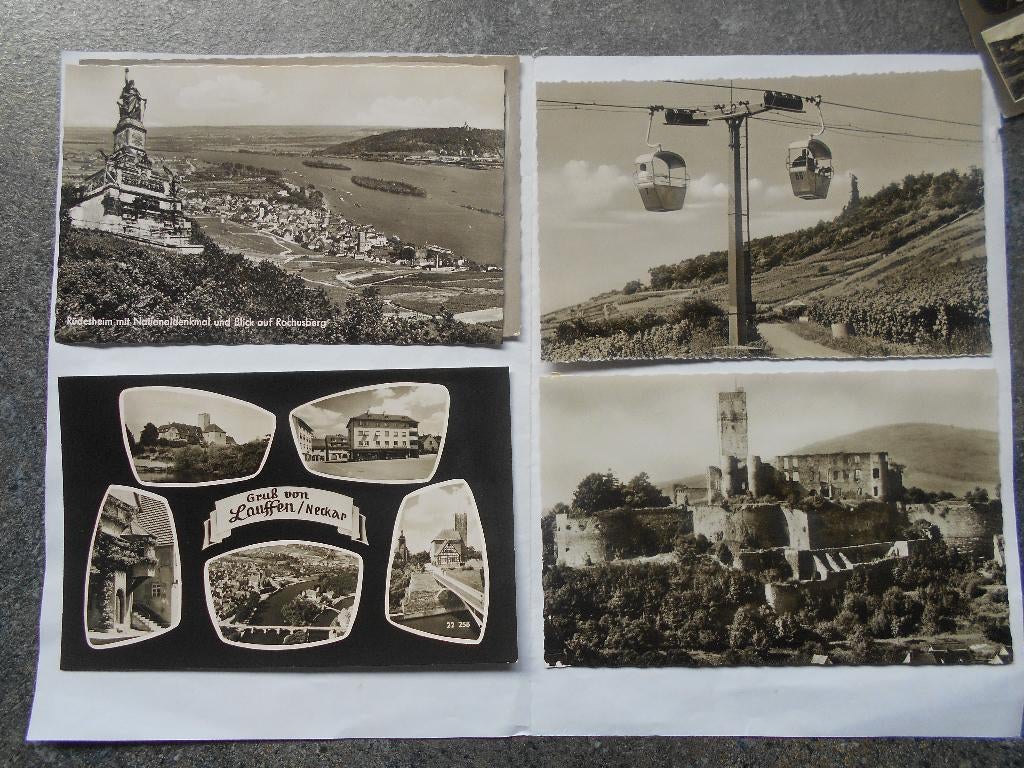 Duitsland partij van 100 zwartwit ansichtkaarten jaren 1960, Ophalen of Verzenden, 1960 tot 1980, Duitsland