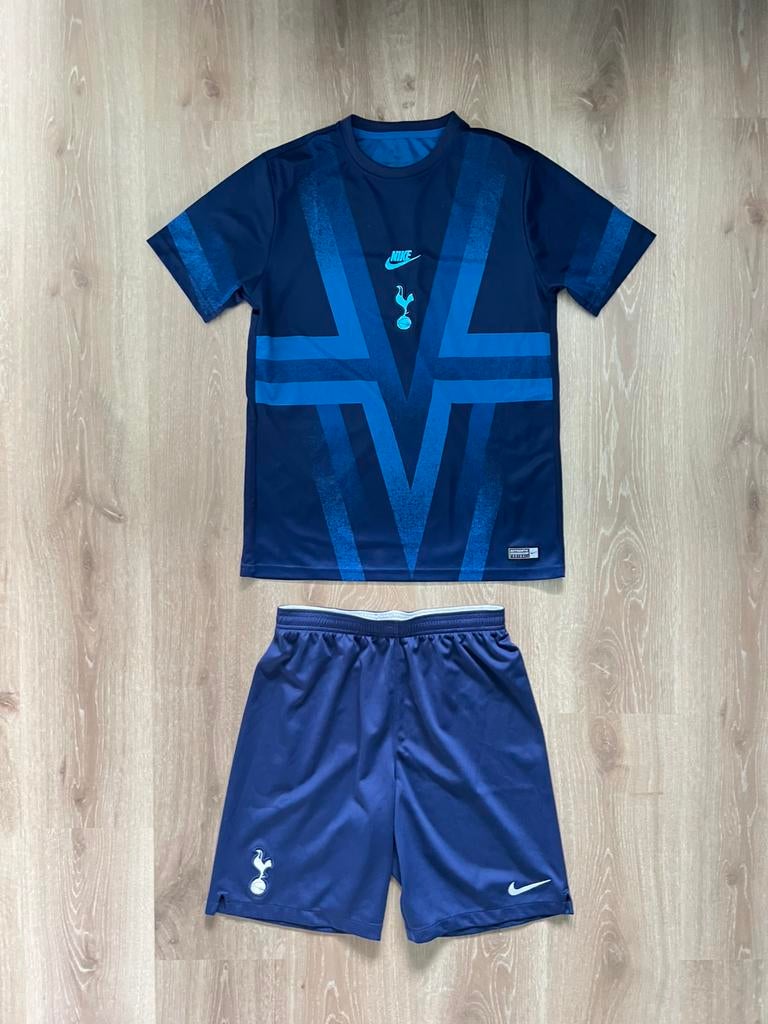 Tottenham Hotspurs trainingsset Nike 19/20 maat 170/XS, Blauw, Ophalen of Verzenden, Zo goed als nieuw, Nike