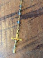 Mooie rozenkrans double met echte edelsteen, Ophalen of Verzenden, Zo goed als nieuw